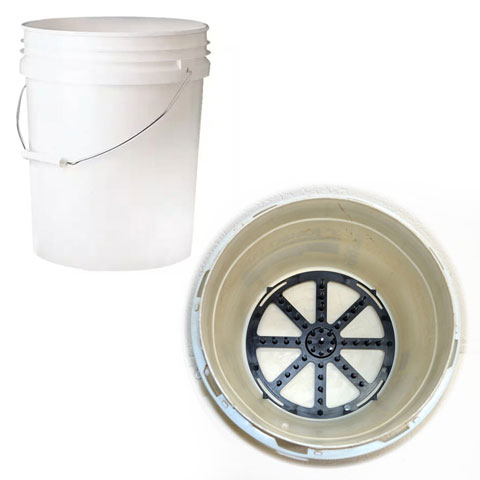 bucket set up